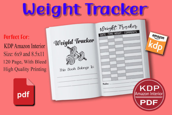 Download Weight Tracker | KDP Interior - Premium Resources